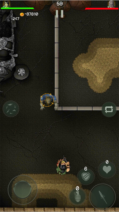 Zombie War - Battle Fight 2D - Complete Game Template / Project - Unity Game screenshot 3