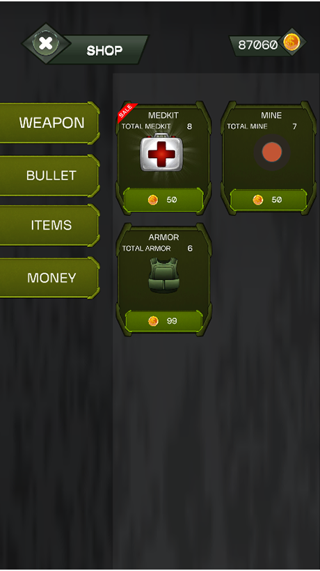 Zombie War - Battle Fight 2D - Complete Game Template / Project - Unity Game screenshot 8