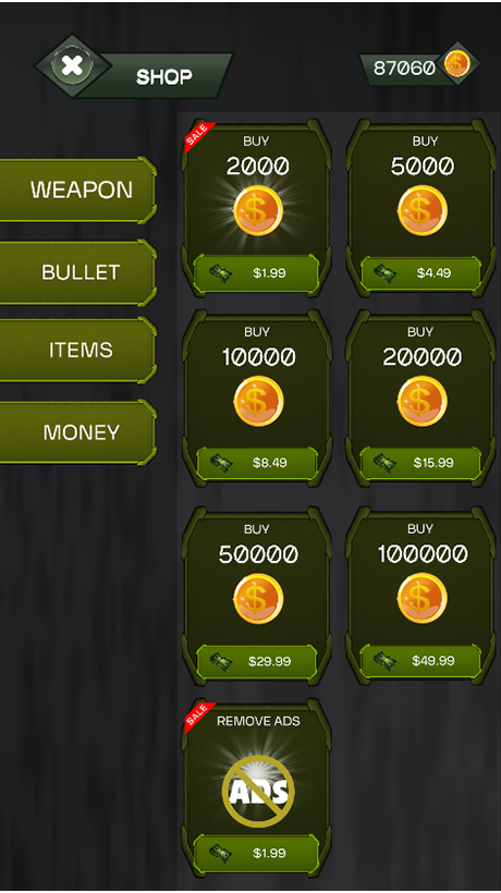 Zombie War - Battle Fight 2D - Complete Game Template / Project - Unity Game screenshot 9