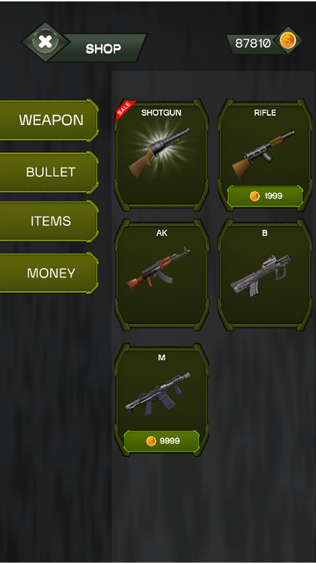 Zombie War - Battle Fight 2D - Complete Game Template / Project - Unity Game screenshot 10