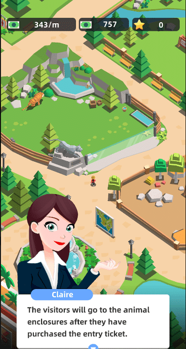 Zoo Idle 3D By Sellunitysourcecode screenshot 5