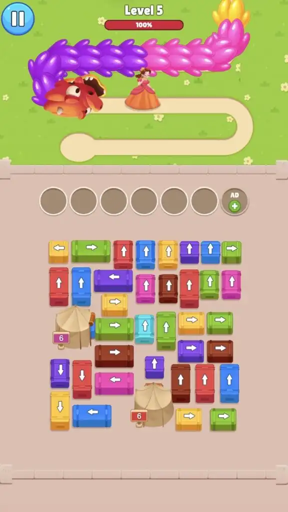 Queen Rescue – Dragon Puzzle SellUnitySourceCode - Image 4