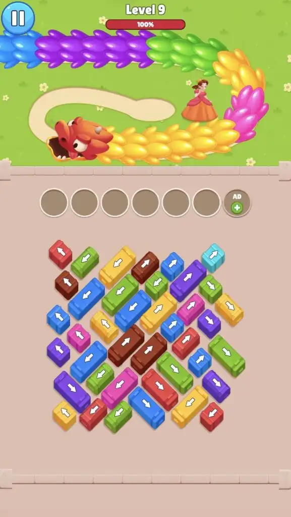 Queen Rescue – Dragon Puzzle SellUnitySourceCode - Image 5