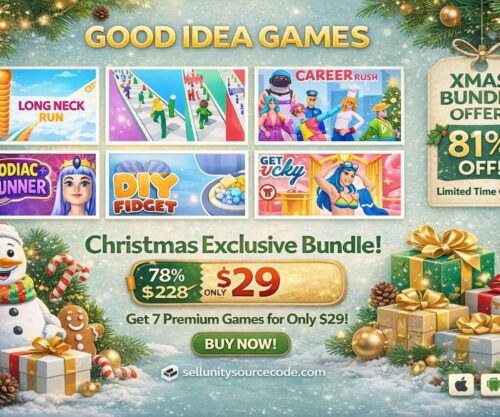 GOOD IDEA GAMES’s Christmas Exclusive Bundle Offer SellUnitySourceCode  