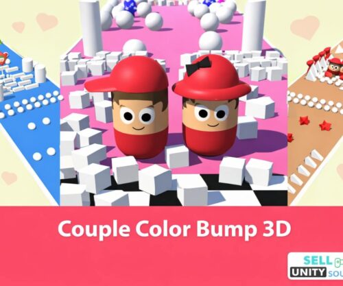 💞 Color Couple Bump 3D – Unity Source Code | SellUnitySourceCode.com
