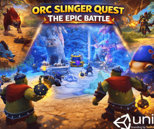 Orc Slinger Quest: The Epic Battle SellUnitySourceCode