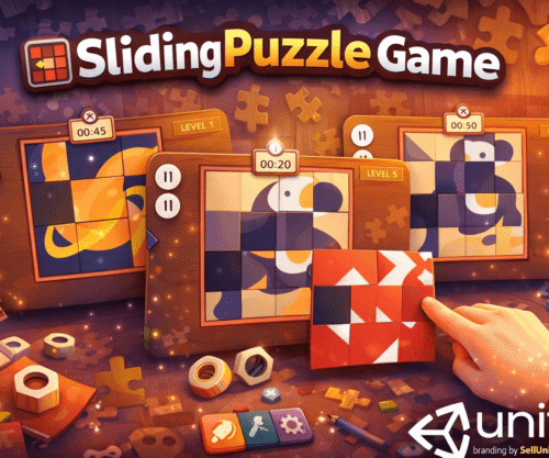 Sliding Puzzle Game Template SellUnitySourceCode