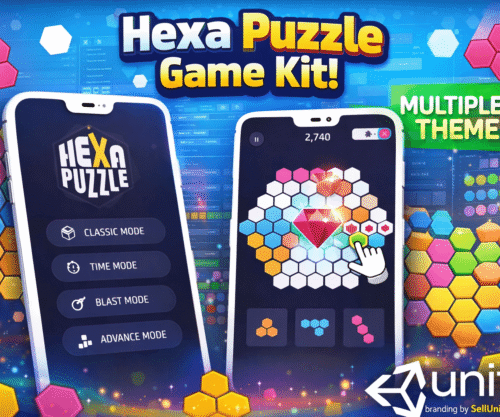 Hexa Puzzle Game Kit! SellUnitySourceCode 