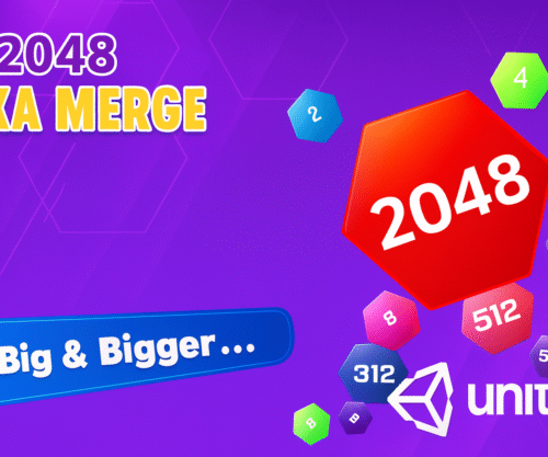 2048 Hexa Merge Drop Puzzle – Control Number Merge