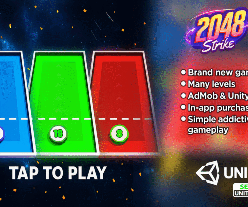 2048 Strike | Brand New Hypercasual Puzzle Game |