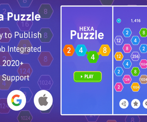 2248 Hexa Puzzle – Merge Number Challenge | 2025 Complete Unity Projects – SellUnitySourceCode