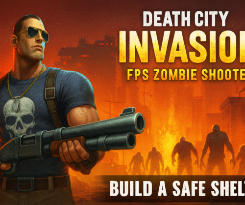 🔫 Death City Invasion: FPS Zombie Shooter Unity Project 2025 - SellUnitySourceCode