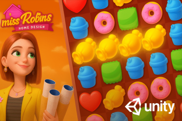 🧩 Home Design Story: Miss Robins – Renovate & Decorate Game Template