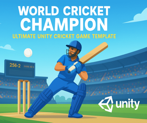 🏏 World Cricket Champion – Ultimate Unity Cricket Game Tamplate 2025 - SellUnitySourceCode