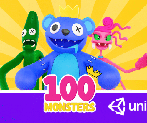 99 Monsters Escape Challenge – Scary Puzzle Room Game 2025 - Sellunitysourcecode