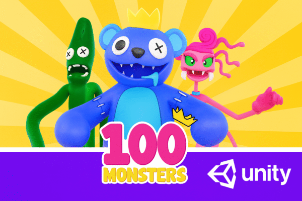 99 Monsters Escape Challenge – Scary Puzzle Room Game 2025 - Sellunitysourcecode