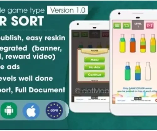 Water Sort Puzzle - SellUnitySourceCode
