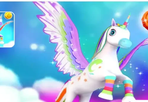 Unicorn Run Magical Pony Run SellUnitySourceCode