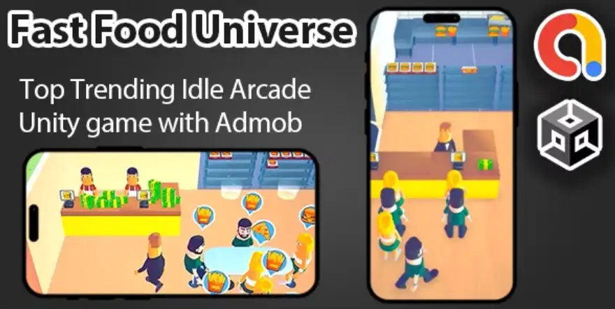 Fast Food Universe SellUnitySourceCode - Image 3