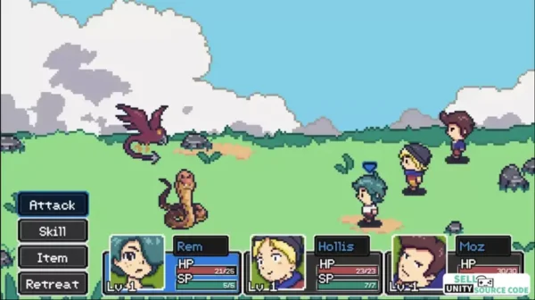 Ultimate 2D RPG Engine – 2025 Complete Unity Projects – SellUnitySourceCode.com - Image 6