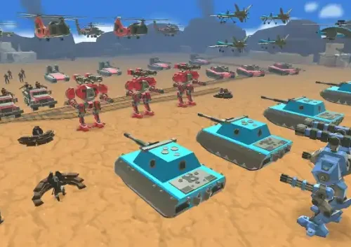 New Army War Simulator – Battle Strategy Unity Template – SellUnitySourceCode.com