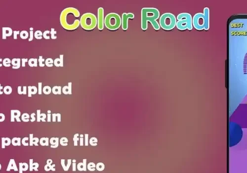 🎨 Color Road 3D – Complete Unity Source Code | SellUnitySourceCode.com