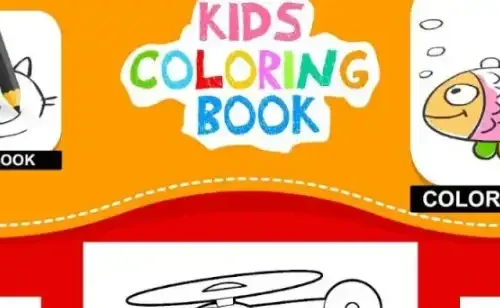 🎨 Kids Coloring Book With Magic Pen | SellUnitySourceCode.com