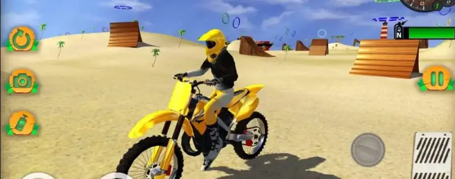 Motocross Beach Game: Bike Stunt Racing SellUnitySourceCode - Image 2