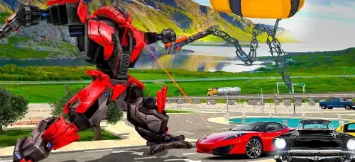 Police Robot Transform Tow Truck Game 2018 SellUnitySourceCode