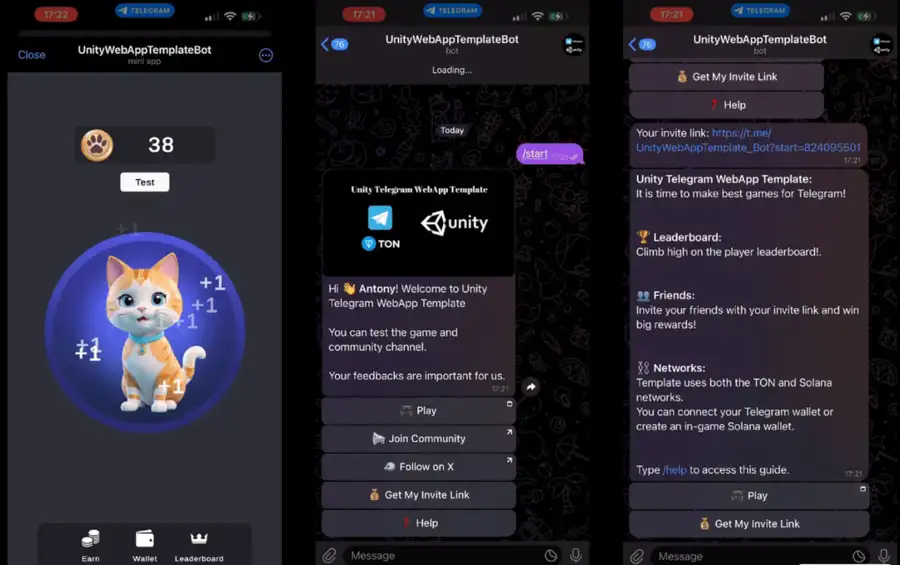 Telegram WebApp Template Unity SellUnitySourceCode - Image 6