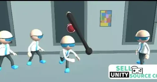 Crazy Office hit SellUnitySourceCode