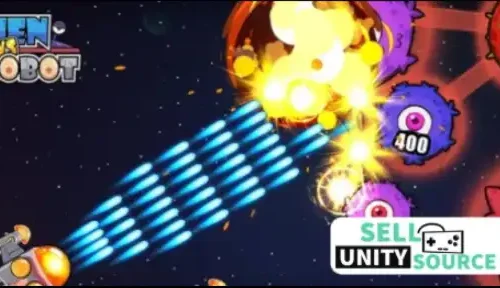 Space Virus War - Shooting Game SellUnitySourceCode 