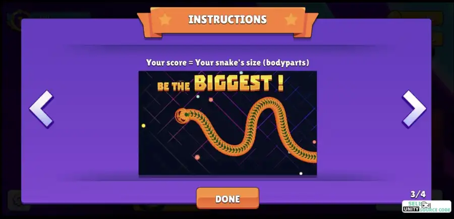Snake Warz - Complete Game Template Unity SellUnitySourceCode - Image 8