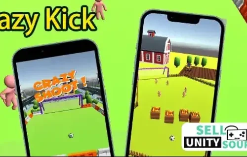 Crazy Kick -Unity Game SellUnitySourceCode