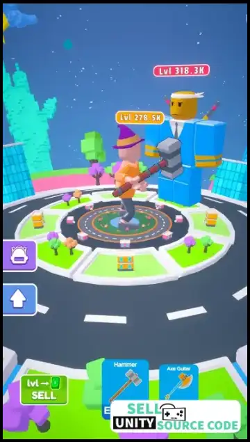 Scale Up Fight SellUnitySourceCode - Image 5