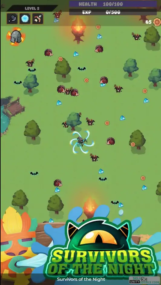 Survivors of the Night SellUnitySourceCode - Image 2