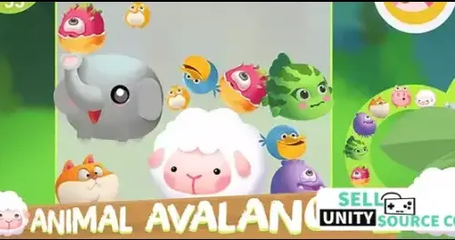 New Animal Avalanche – Merge Puzzle Unity Game – SellUnitySourceCode.com