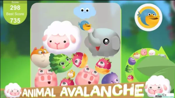 New Animal Avalanche – Merge Puzzle Unity Game – SellUnitySourceCode.com - Image 12
