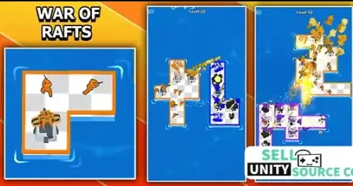War of Rafts: Crazy Sea Battle 3D SellUnitySourceCode