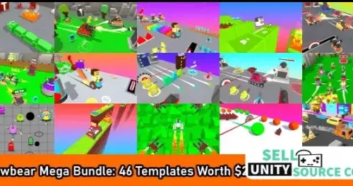 🎮 Clawbear Games Mega Unity Bundle – 46 Premium Templates | SellUnitySourceCode.com