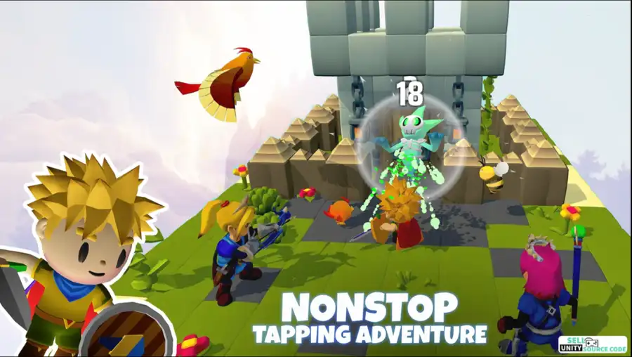 ⚔️ Clicker Titans – Idle RPG Hero | SellUnitySourceCode.com - Image 4