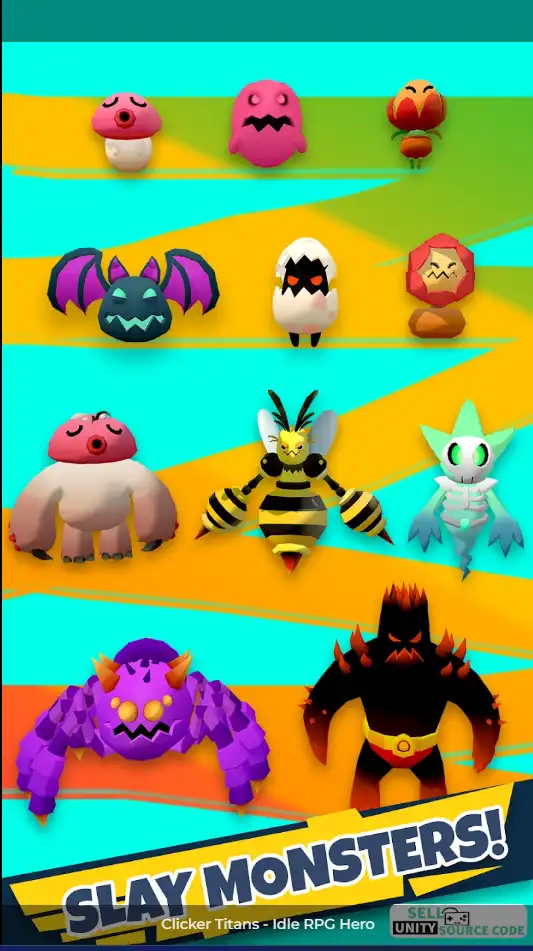 ⚔️ Clicker Titans – Idle RPG Hero | SellUnitySourceCode.com - Image 5