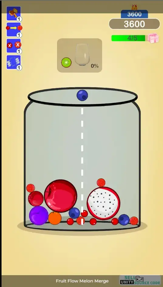 Fruit Flow Melon Merge SellUnitySourceCode - Image 4