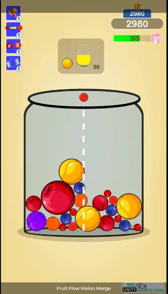 Fruit Flow Melon Merge SellUnitySourceCode - Image 6