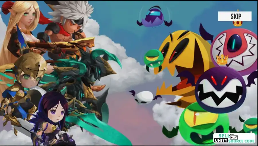 ☁️ Cloud Heroes – 2D Action Shooting Game | SellUnitySourceCode.com - Image 8