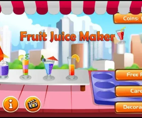 Fruit Juice Maker, Complete Time Management Game SellUnitySourceCode