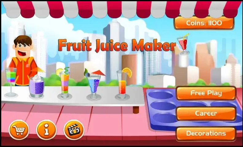 Fruit Juice Maker, Complete Time Management Game SellUnitySourceCode