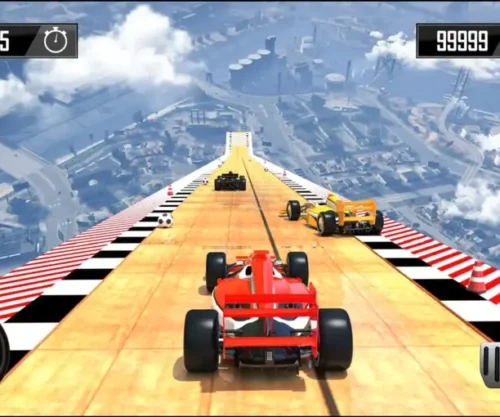 Crazy Car Stunts: Ramp Racing SellUnitySourceCode