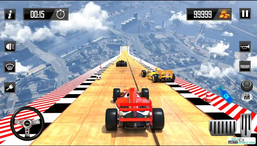 Crazy Car Stunts: Ramp Racing SellUnitySourceCode