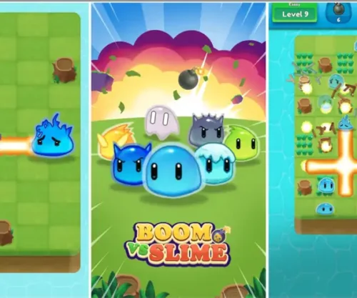 New Boom VS Slime – Explosive Action Arcade  SellUnitySourceCode.com